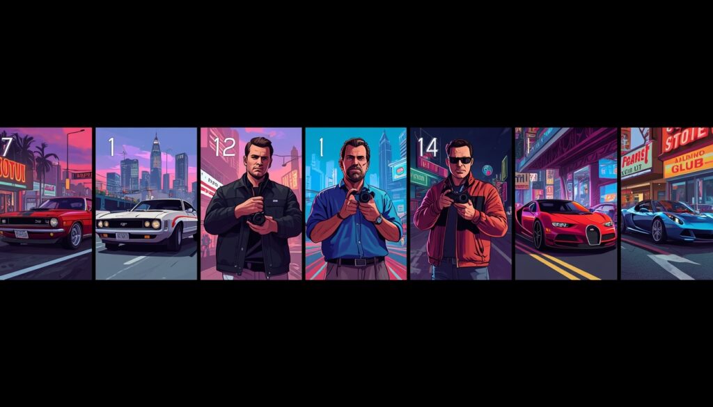 History of Numbered GTA Games