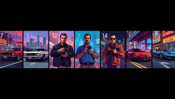 History of Numbered GTA Games